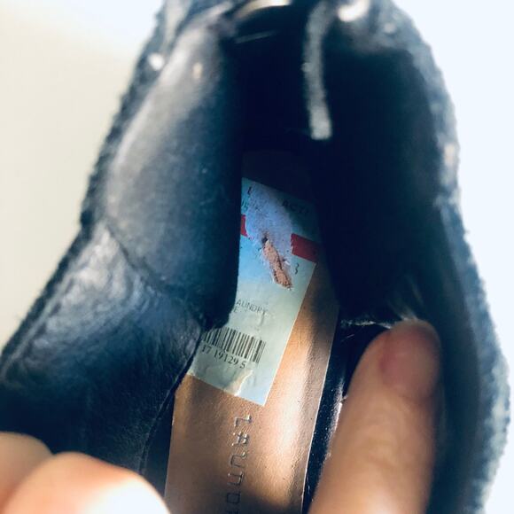 Chinese Laundry Women's 7.5 'Dandie' Suede Pointed Toe Boot Black - Picture 6 of 9